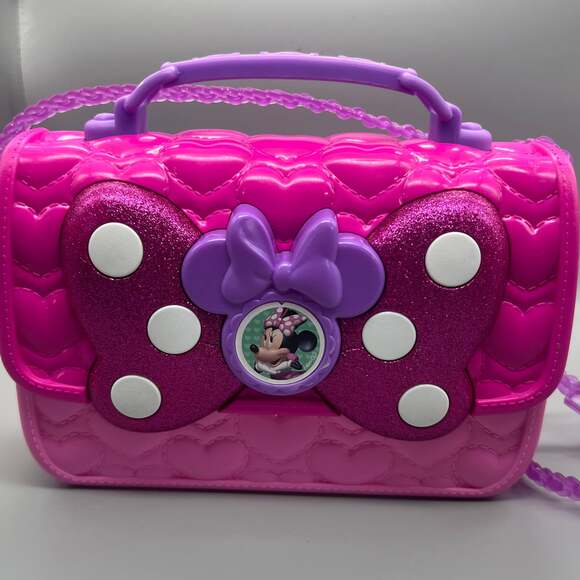 Disney Minnie Mouse Pink hard plastic purse Other - Disney